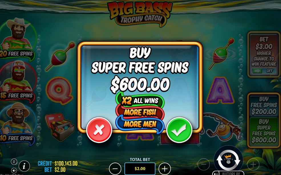 Bonus screen showing Multiplier and Money Collect values